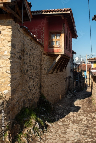 Fototapeta Village of Cumalikizik, UNESCO Heritage site, Bursa, Bursa Province, Turkey, 700 years old Ottoman village.