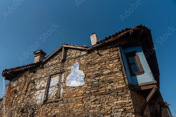 Fototapeta Village of Cumalikizik, UNESCO Heritage site, Bursa, Bursa Province, Turkey, 700 years old Ottoman village.
