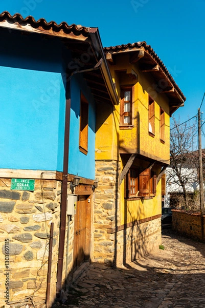 Fototapeta Village of Cumalikizik, UNESCO Heritage site, Bursa, Bursa Province, Turkey, 700 years old Ottoman village.