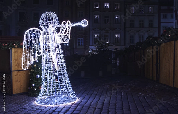 Obraz christmas light nagel