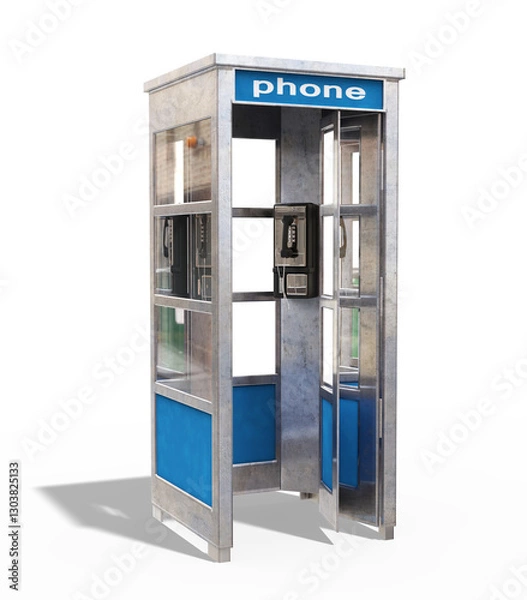 Obraz Retro Phone Booth