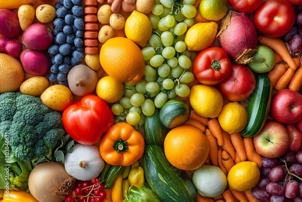 Obraz Produce Nutritional Supplements, , Generating AI