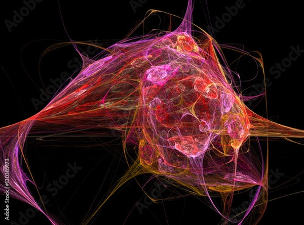 Obraz Fractal. Abstract background element