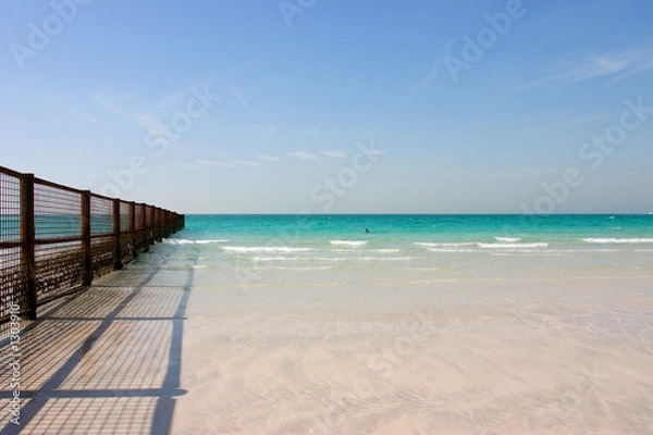 Fototapeta plage à dubai