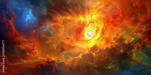 Obraz fire and flames