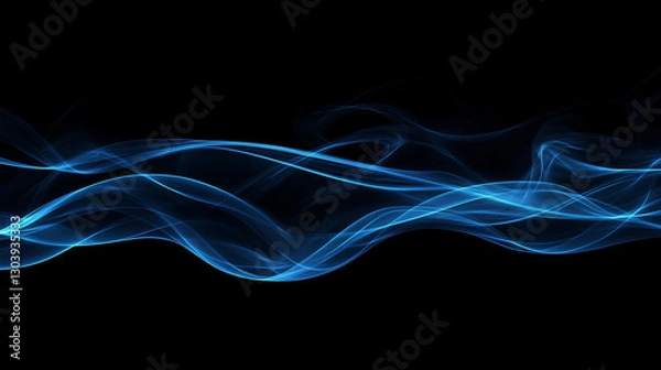 Fototapeta abstract background with blue lines