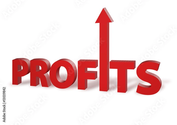 Obraz Profits Up