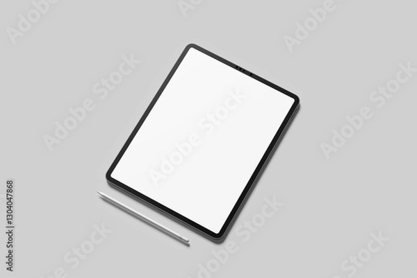 Fototapeta Blank tablet pro mock-up 