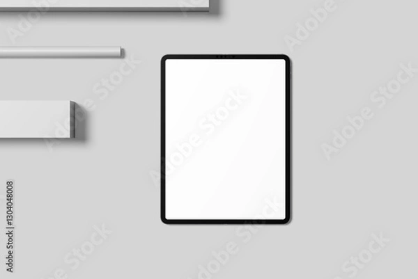 Fototapeta Blank tablet pro mock-up 