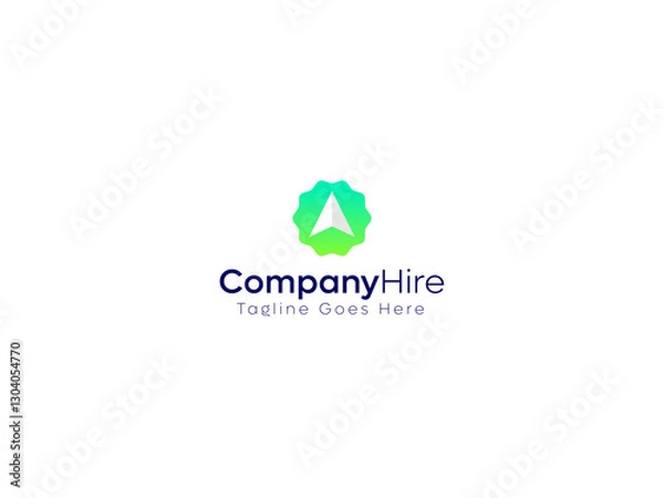 Obraz Gradient Company Logo