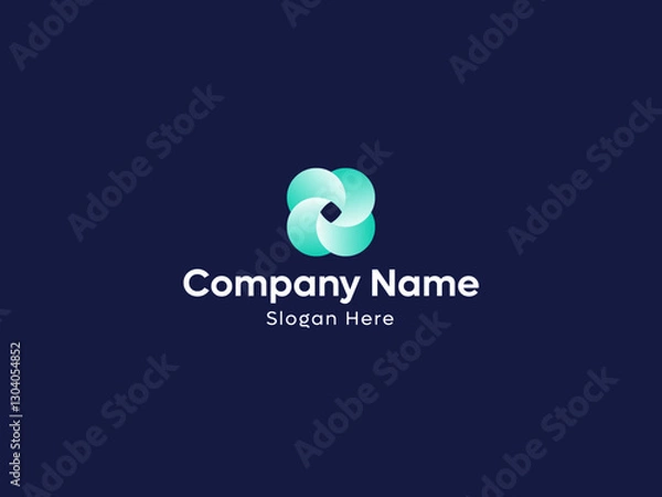 Obraz Gradient Logo Design