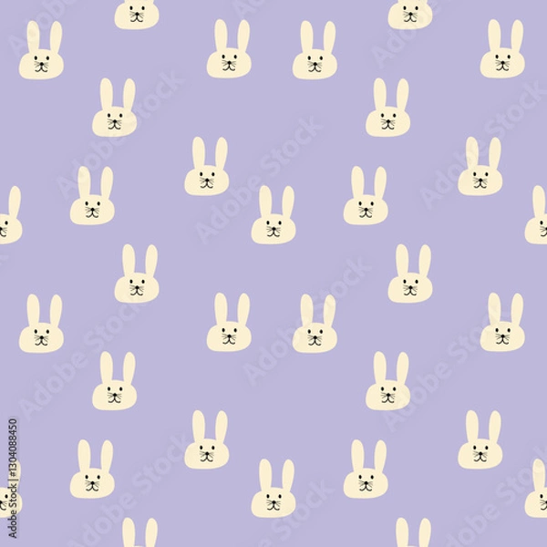 Obraz Easter Day, Beautiful Colorful and pastel seamless pattern background, wrapping, wallpaper, webcover
