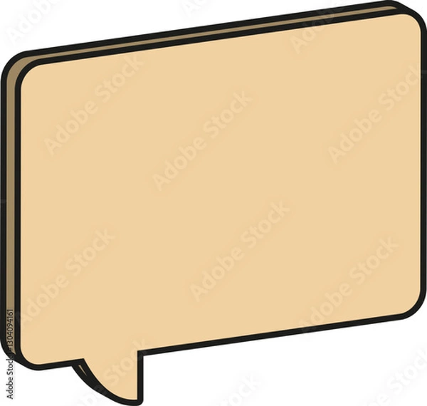 Obraz 입체 말풍선