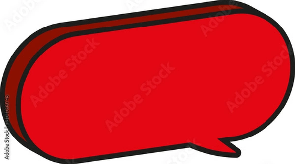 Obraz 입체 말풍선