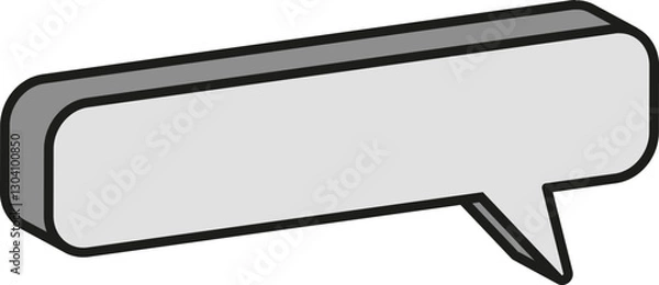 Obraz 입체 말풍선