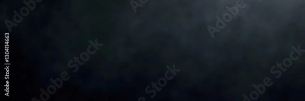 Fototapeta Grainy, matte black full-frame blackboard background, education, old, design