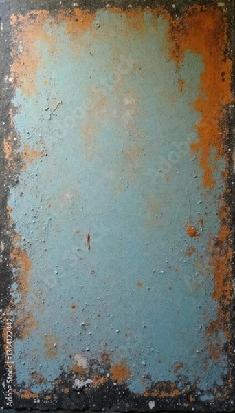 Obraz Weathered concrete wall, textured surface, grunge background, space, empty