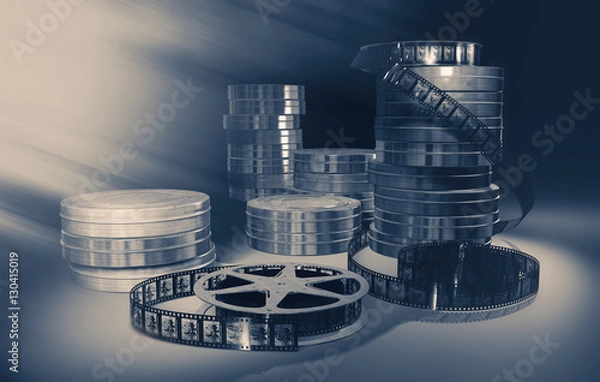 Obraz Filmmaking concept scene.