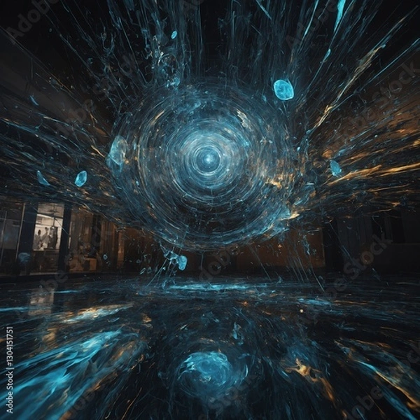 Obraz fractal realms abstraction