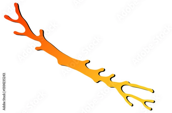 Obraz Abstract varm pattern