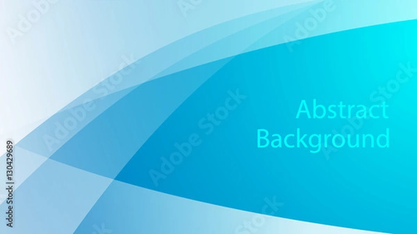 Fototapeta Blue color background abstract art vector