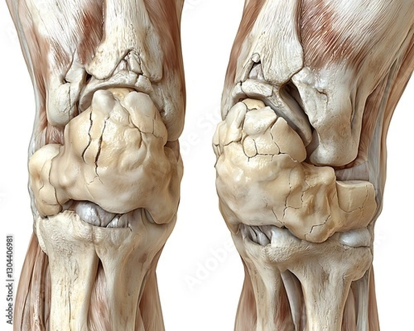 Obraz Degenerative Knee Joint Anatomy