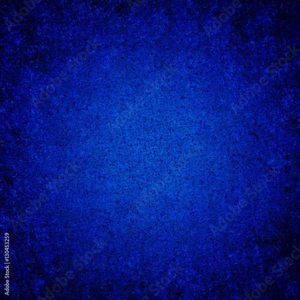 Fototapeta abstract blue xmas background of elegant dark vintage grunge