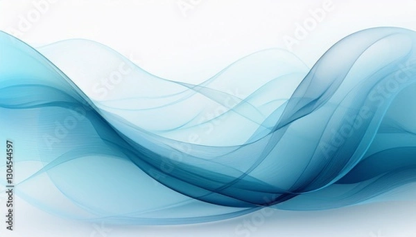 Obraz 動きを感じるシンプルな透明風モーションデザイン