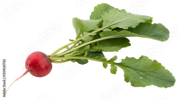 Fototapeta radish isolated on white