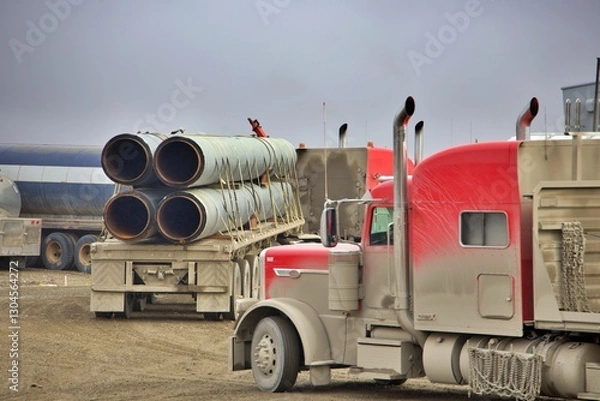 Obraz Ölförderung in Prudhoe Bay 