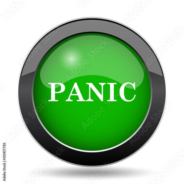 Obraz Panic icon