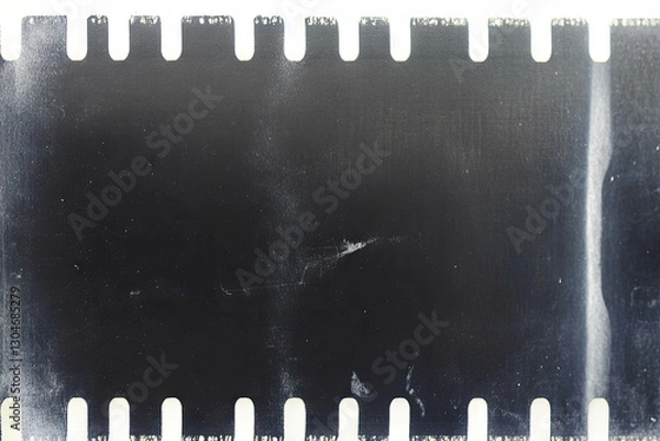 Fototapeta Film Frame With a White Background nostalgia Texture 