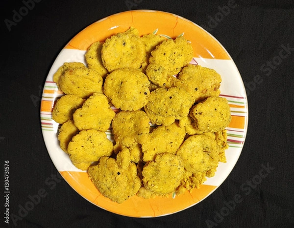 Fototapeta Soft and Fluffy Methi Puri