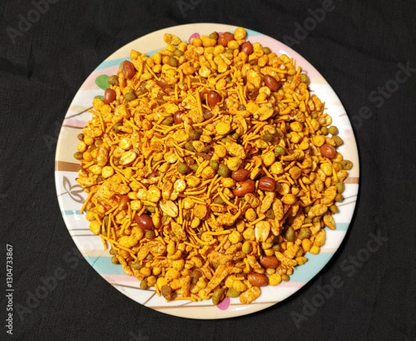 Obraz Spiced and Crunchy Namkeen Blend