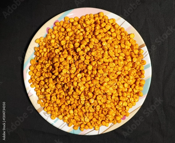 Obraz Golden Fried Crunchy Chickpeas
