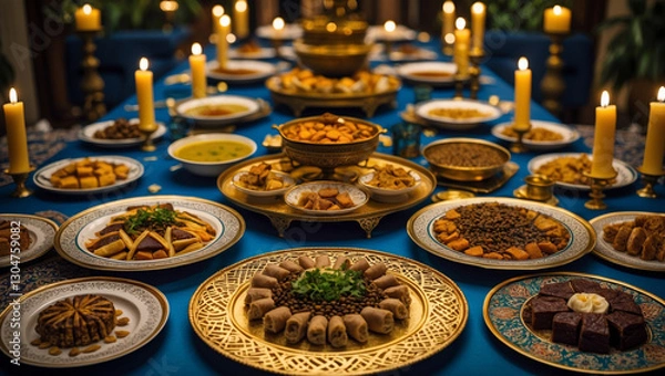 Obraz traditional turkish tea