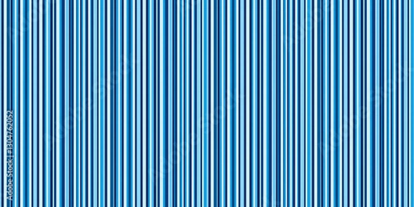 Fototapeta Stripe pattern featuring blue alternating tones forms a seamless background texture ideal for modern design projects. blue stripe pattern