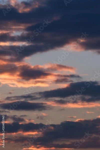 Obraz sunset in the sky