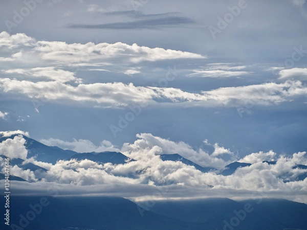 Fototapeta clouds in the sky