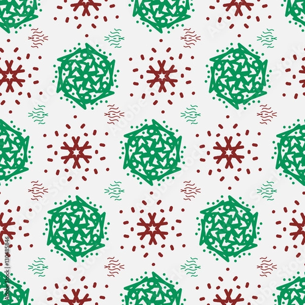 Fototapeta Colored lace wavy lines