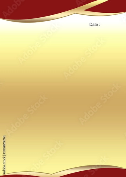 Obraz letterhead design, letterpad design