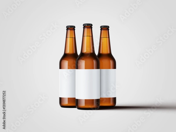 Obraz Beer bottle mockup