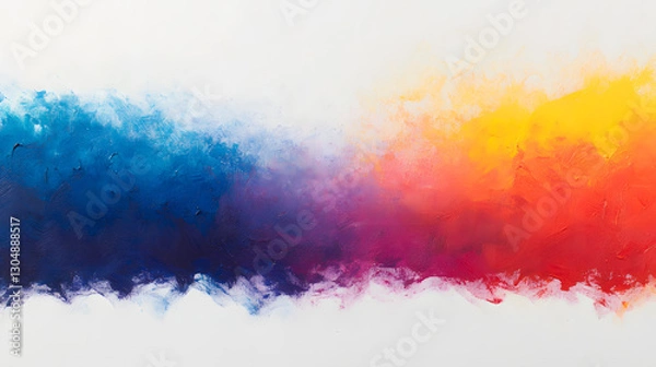 Obraz Vibrant Color Spectrum Abstract Painting Texture