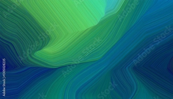 Fototapeta abstract pattern light dark green and blue colors graphic design background backdrop illustration