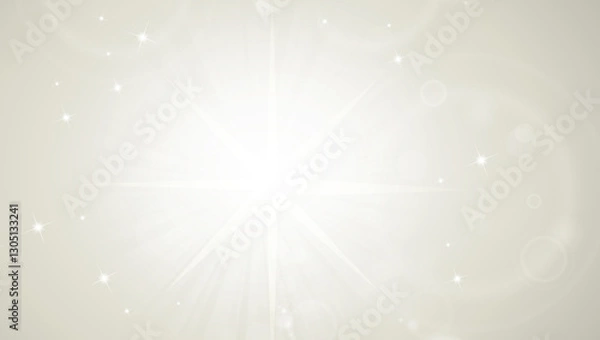 Fototapeta Abstract background of glitter vintage lights, star glittering light for advertise product and content in season collection concept de focused. banner
