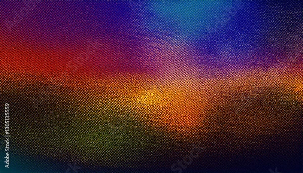 Fototapeta retro grunge overlay halftone dot pixel pattern backdrop gradient texture and digital technology background in pop art comic style distressed halftone dotted banner frame for social media business