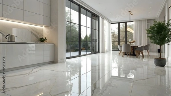 Obraz Modern Open Plan Interior Design