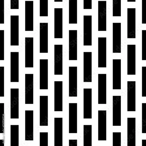 Obraz Rectangle chaotic seamless pattern 22.12