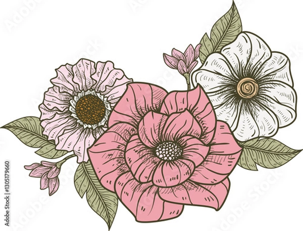 Obraz seamless pattern with wedding accessories