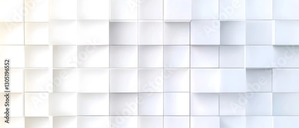 Fototapeta A white background with white squares